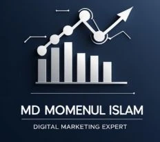 Md Momenul Islam logo representing professional SEO, Google Ads, and digital marketing expertise.