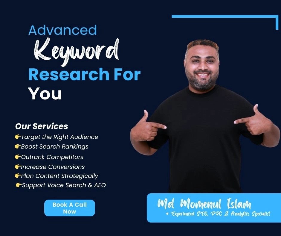 Advance keyword research with long-tail keywords to drive highly targeted organic traffic